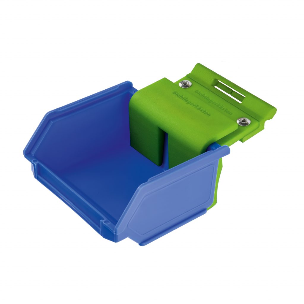 01158 Halterung für Sichtlagerkästen 01158 Holder for open fronted storage bins