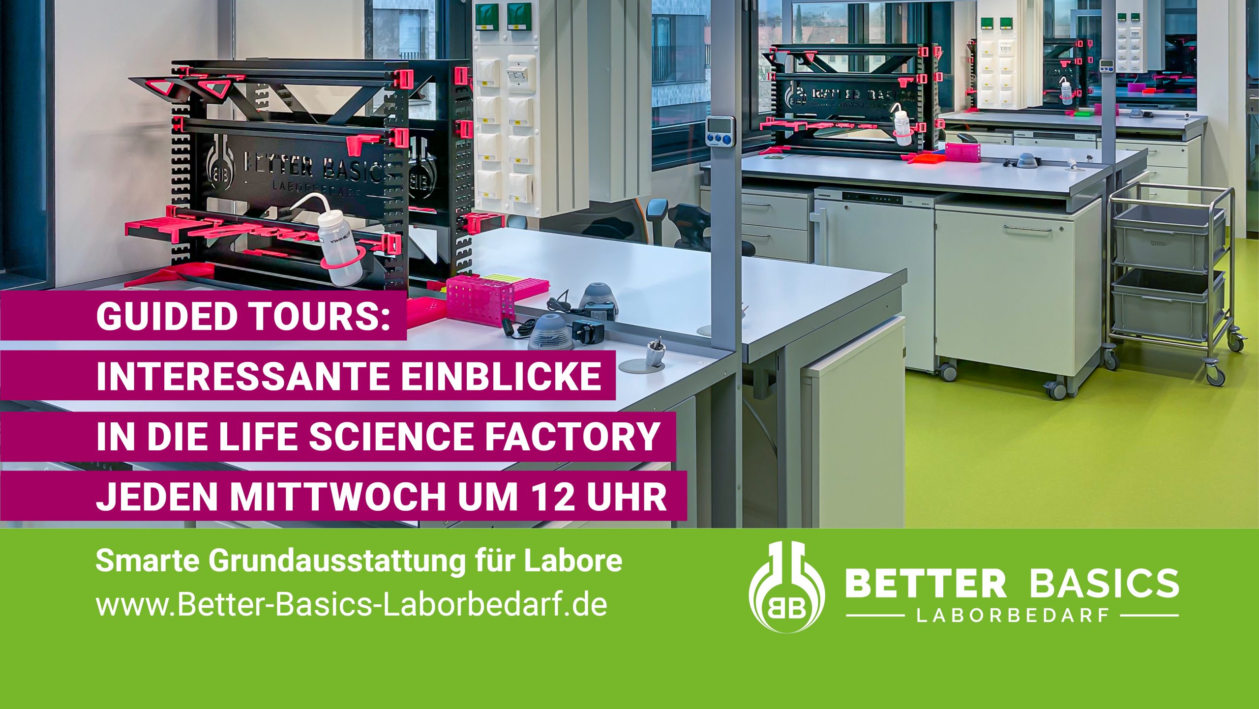 SmartRack in der Life Science Factory in Göttingen