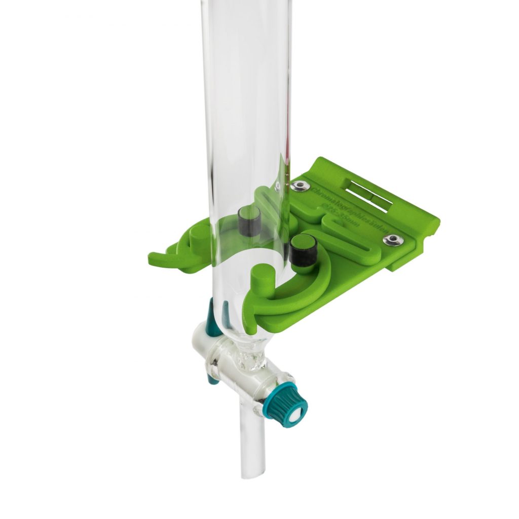 01107 Halterung für Chromatographiesäulen : Ø 25 - 35 mm 01107 Holder for chromatography column : Ø 25 - 35 mm