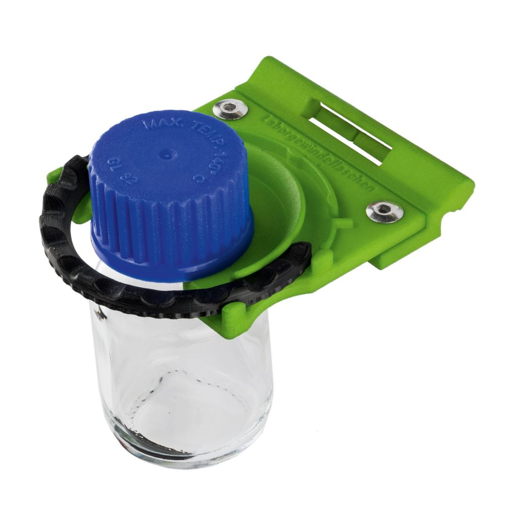 01121 SmartRack Modul Halterung für Laborgewindeflaschen