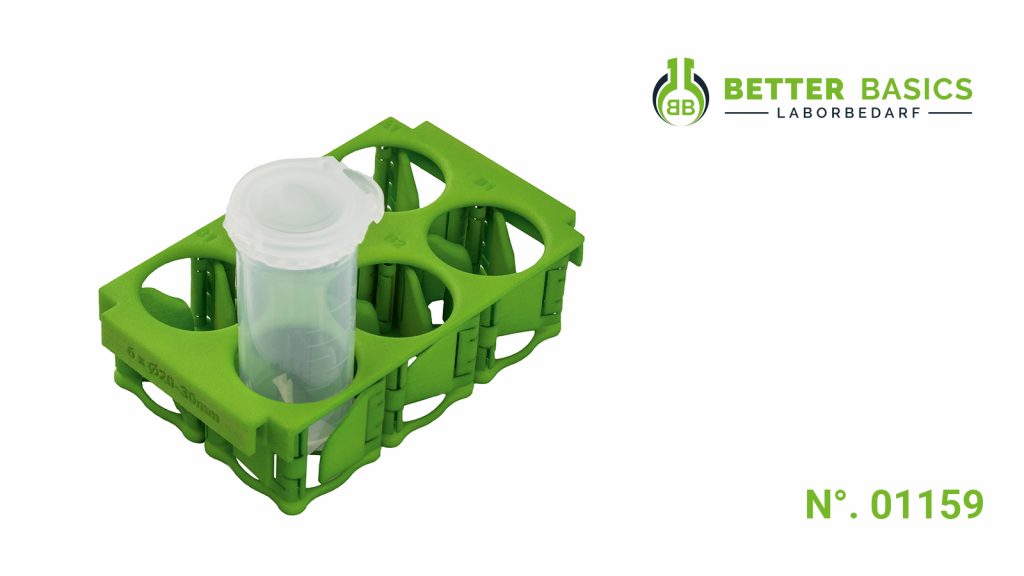 01159 SmartRack Modul Ablagebox-Einsatz – für Probenfläschchen und Reagenzgläser