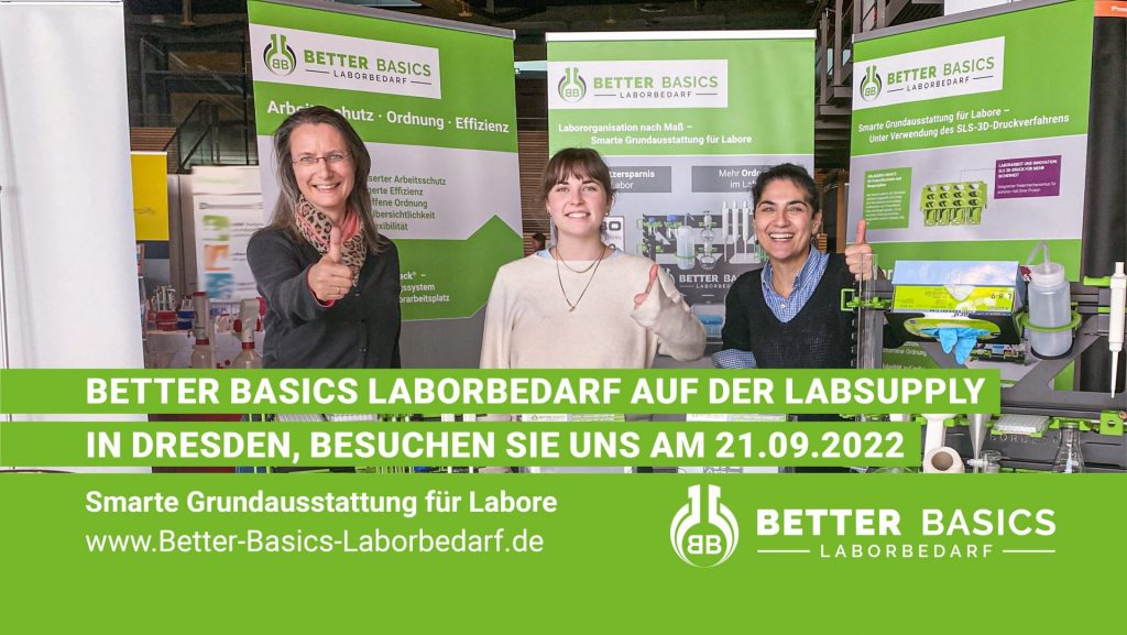Better Basics Laborbedarf auf der LAB-SUPPLY in Dresden