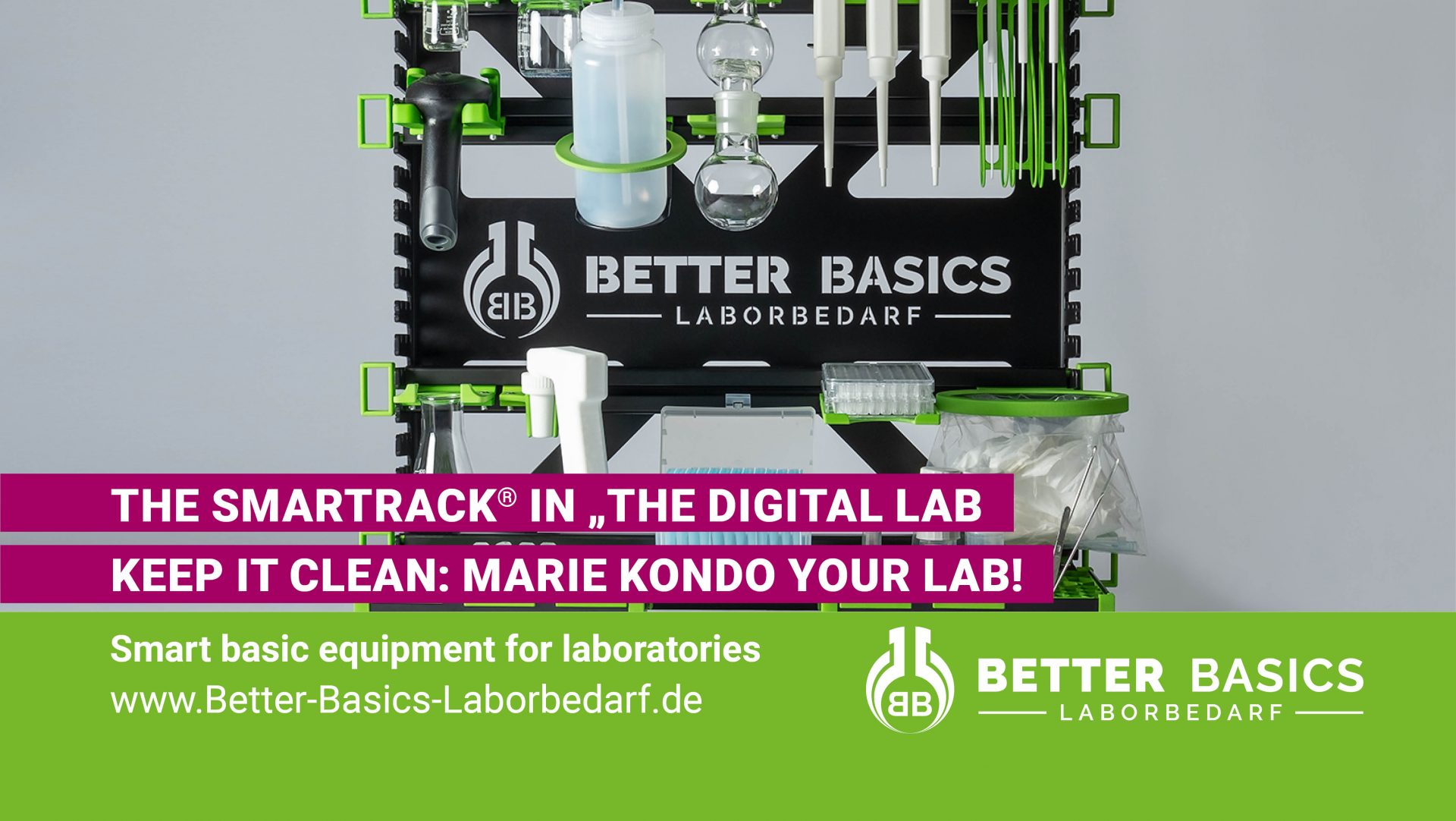 The SmartRack® in "THE DIGITAL LAB Keep it clean: Marie Kondo your lab!