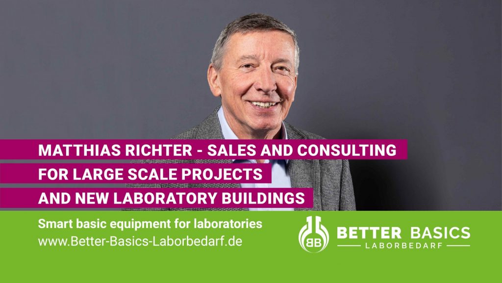 Matthias Richter - Sales and consulting for large scale projects and new laboratory buildings
