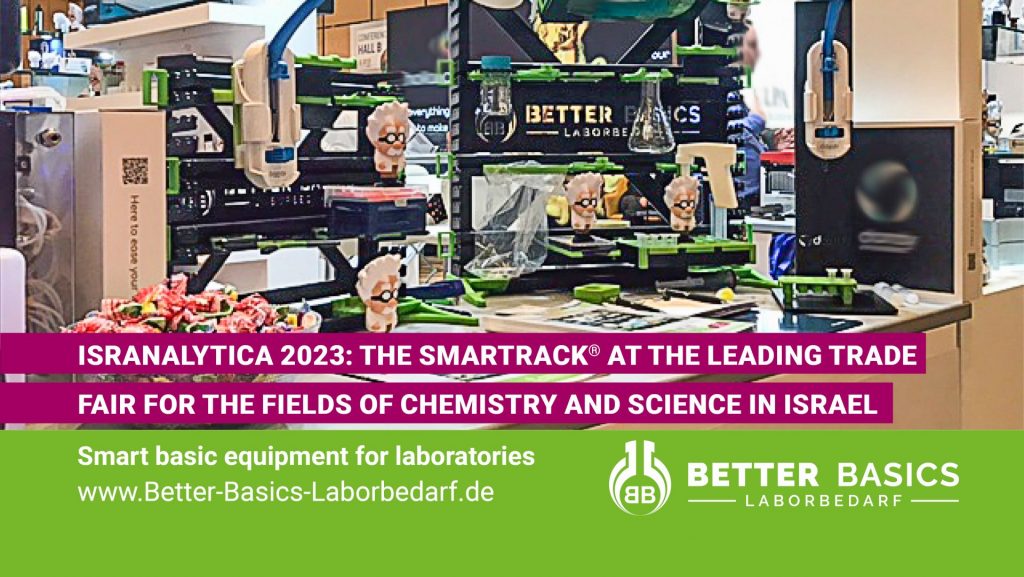 ISRANALYTICA 2023: The SmartRack® at the leading trade fair for the fields of chemistry and science in Israel.