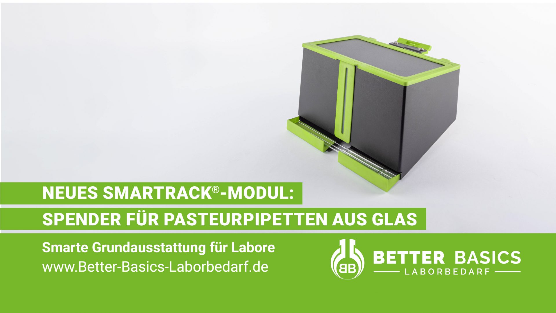 Produktvorstellung: Spender für Pasteurpipetten aus Glas für das SmartRack®