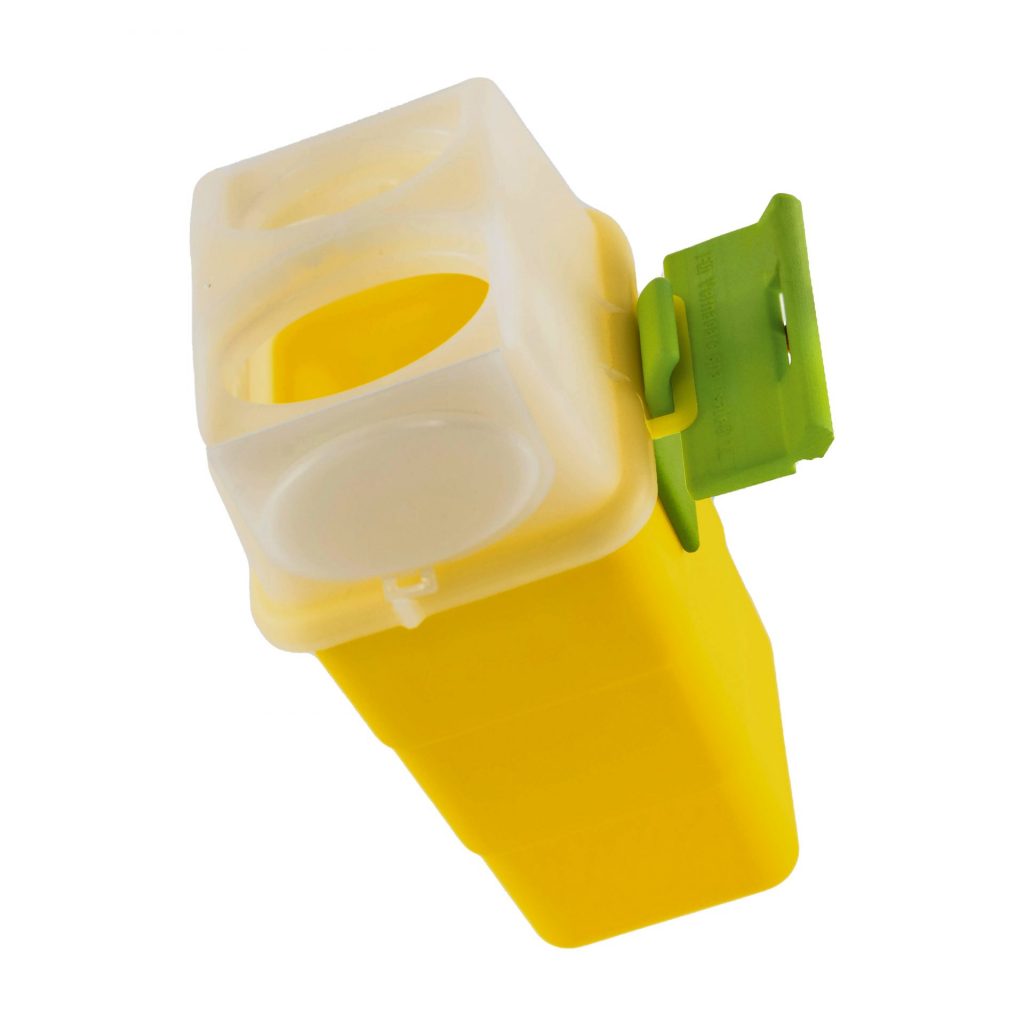 Halterung für Kanülenabwurfbehälter