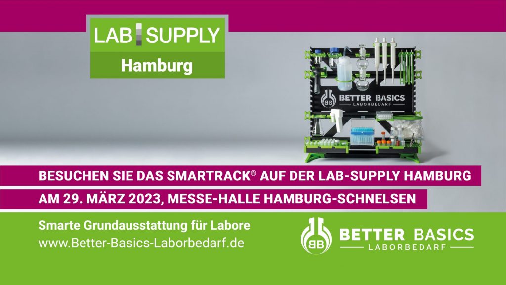 Besuchen Sie das SmartRack® auf der Lab-Supply Hamburg am 29. März 2023, Messe-Halle Hamburg-Schnelsen