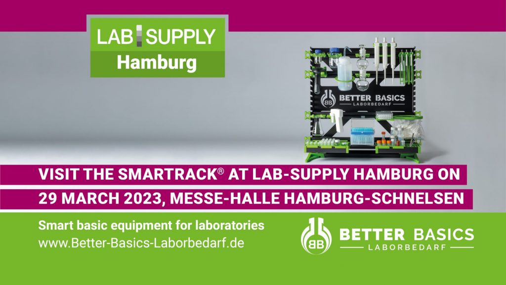 Visit the SmartRack® at Lab-Supply Hamburg on 29 March 2023, Messe-Halle Hamburg-Schnelsen