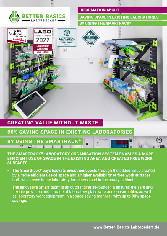 Saving space in existing laboratories By using the SmartRack®