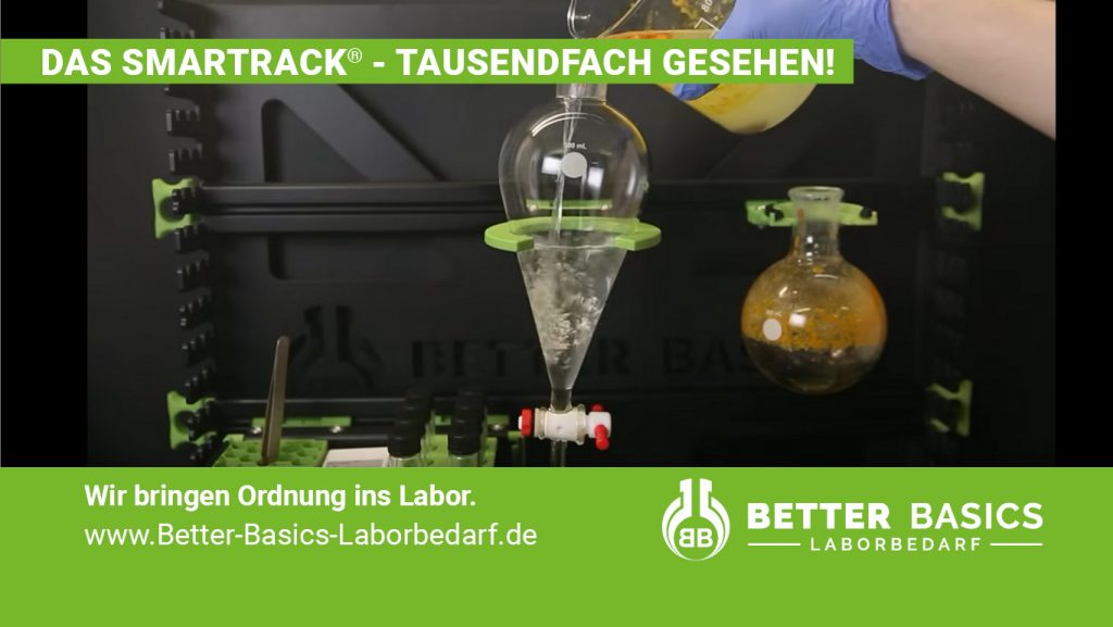 Effiziente Laborarbeitsplatzorganisation mit dem SmartRack® - Ihr idealer Garant für die Reproduzierbarkeit von Laborarbeiten