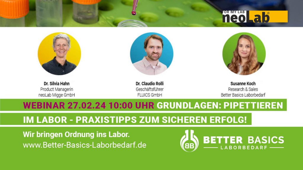 Grundlagen: Pipettieren im Labor - Praxistipps zum sicheren Erfolg!