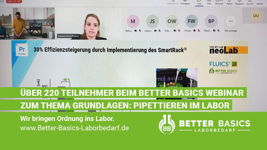 Erfolgreiches Kick-off: "Grundlagen: Pipettieren im Labor - Praxistipps zum sicheren Erfolg!" Webinar