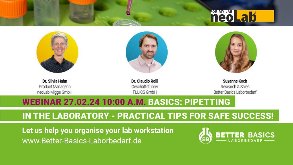Pipetting basics Pipetting in the lab