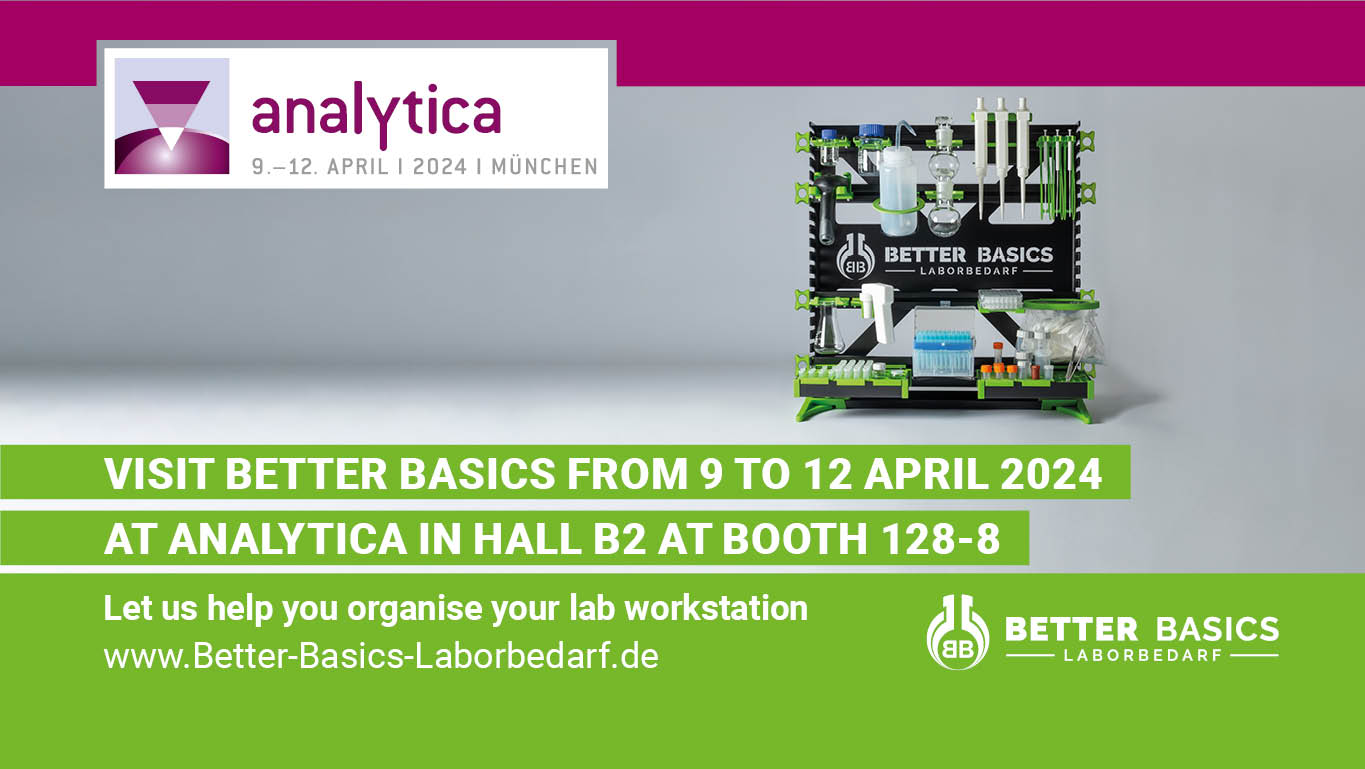 The SmartRack® at Analytica 2024 in Munich in Hall B2 at Stand 128-8