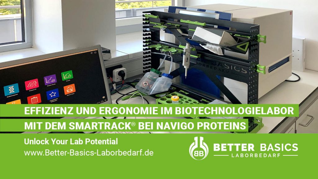 Lean Lab Space, Effizienz und Ergonomie im Biotechnologielabor: Ein Anwenderbericht über den Alleskönner für das Labor - dem SmartRack®