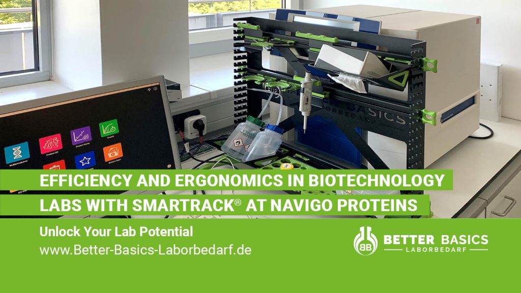 Lean Lab Space - Efficiency and Ergonomics in a Biotechnology Laboratory: A User Report on the All-Rounder for the Lab - the SmartRack®