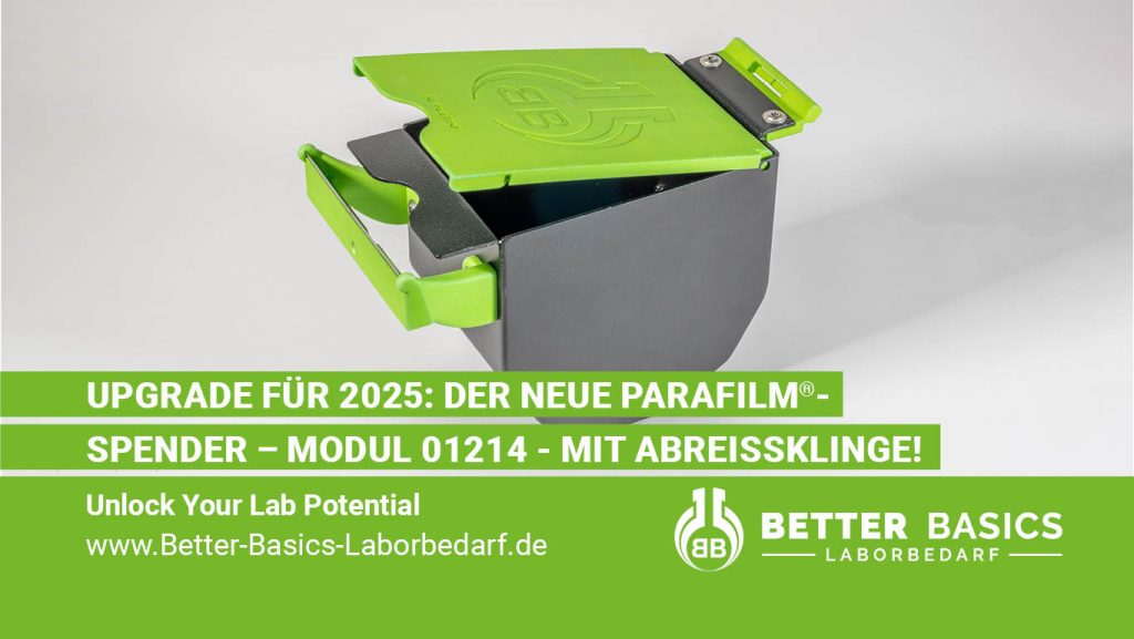 Upgrade für 2025: Der neue Parafilm®-Spender – Modul 01214!