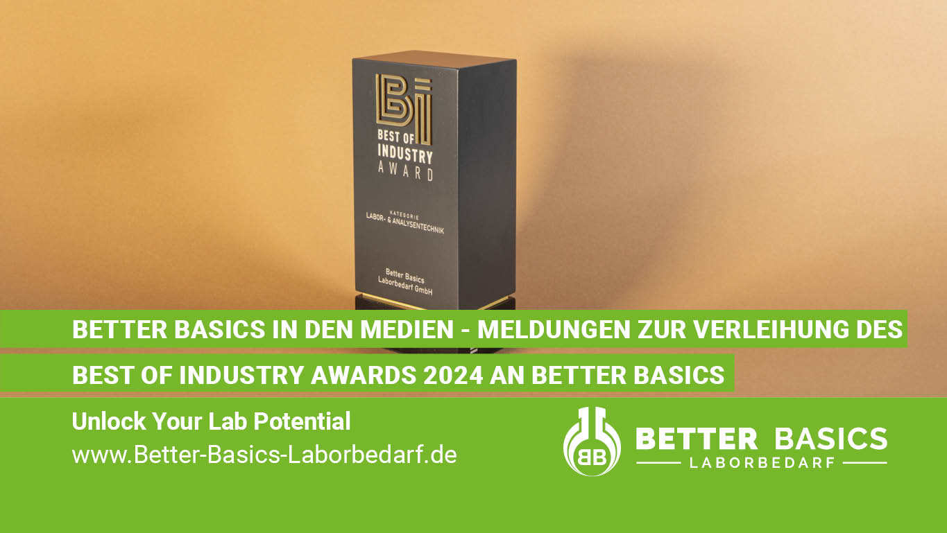 Better Basics in den Medien - Meldungen zur Verleihung des Best of Industry Awards 2024 an Better Basics