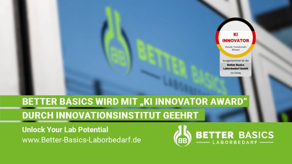 Better Basics Laborbedarf: KI-Innovator und Wegbereiter für intelligente Laborlösungen!
