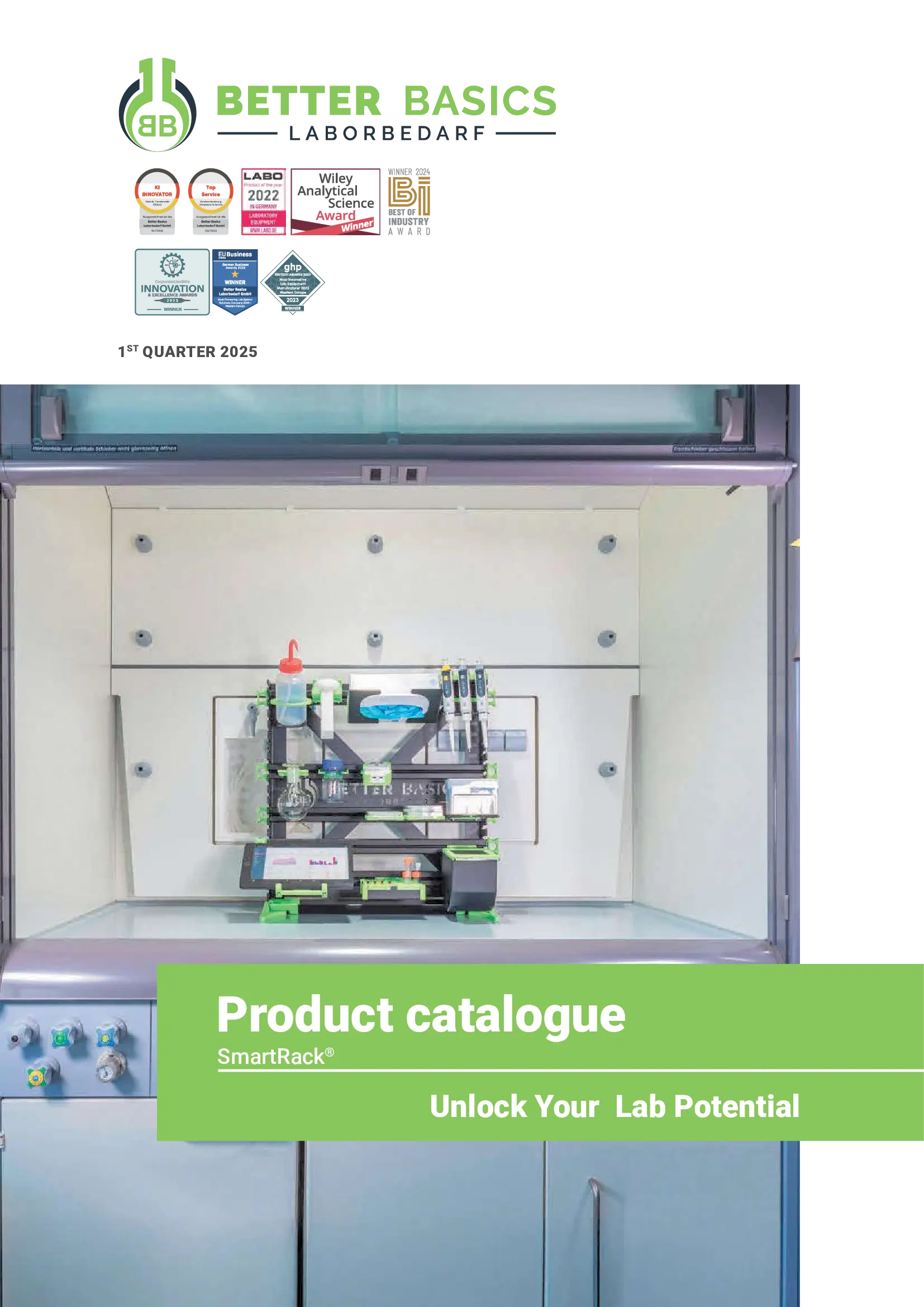 Product Catalogue SmartRack 2025 Title Page