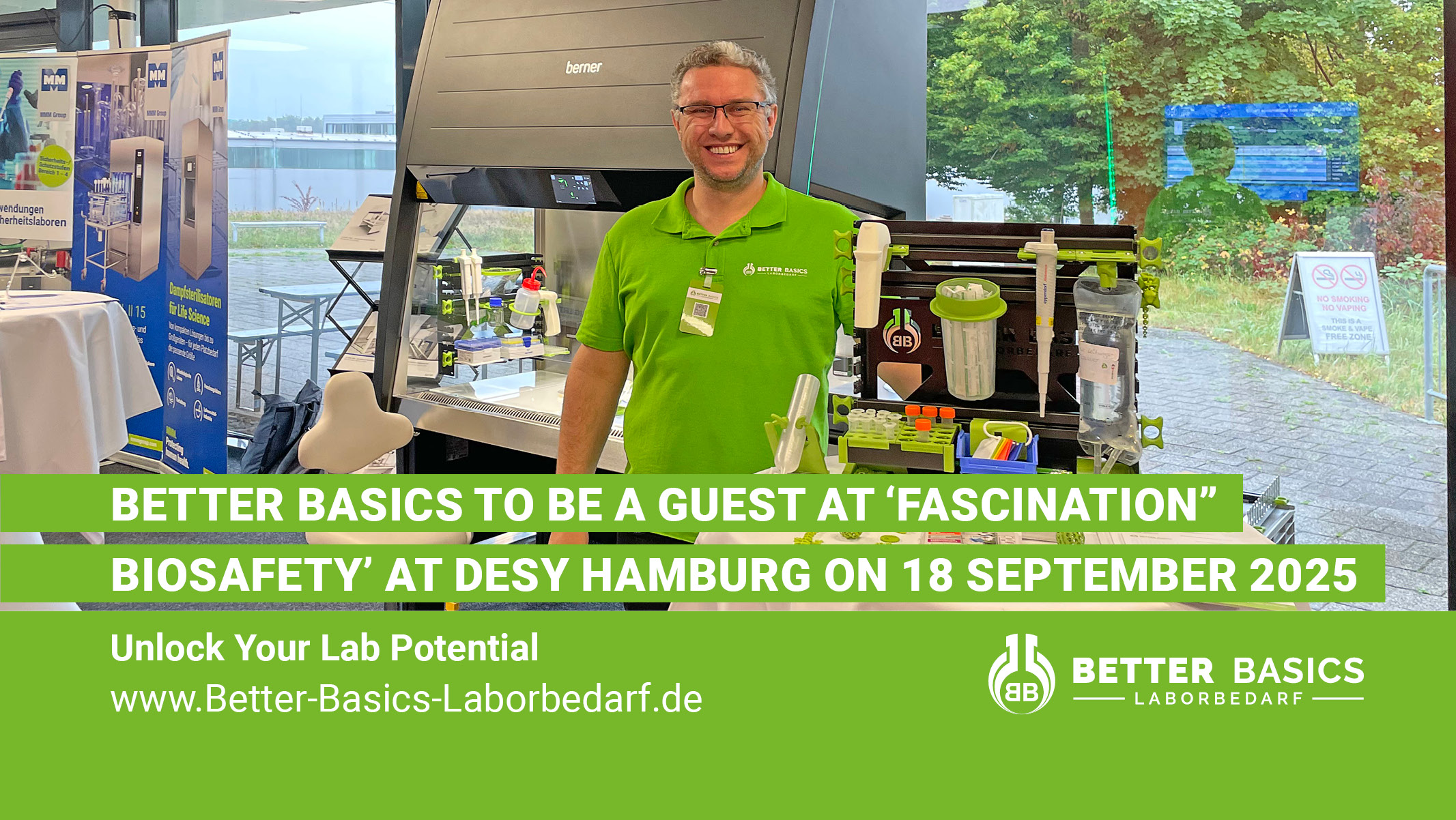 On 18 September, leading experts, laboratory managers, planners, and safety officers will gather at DESY Hamburg to discuss the latest trends in biosafety.