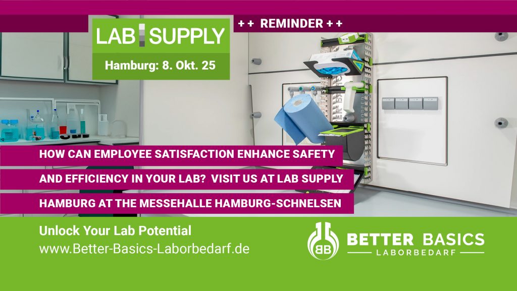 Discover SmartIntegrate—the ergonomic, sustainable solution for modern laboratories. Live on October 8 in Hamburg! Register now for free and take part.